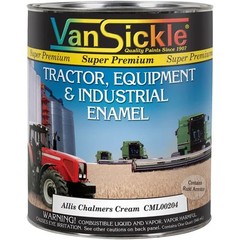Allis Chalmers Cream Tractor Paint Quart