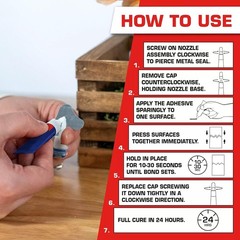Loctite Super Glue Liquid, Clear, 0.07 fl oz Tube, 2 Pack – Superglue for Plasti