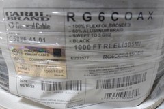 Carol C5886.41.01 1,000 Ft Length 18 AWG Shielded Coaxial Cable