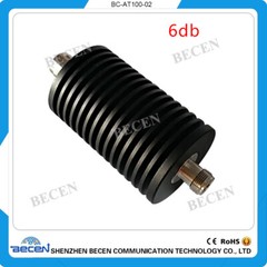 Fixed Attenuator 100W N 6dB Attenuator Plug male to Jack female 100 Watt DC-3Ghz