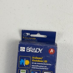 Brady Original White Label Tape Cartridge Vinyl 3/4″ x 21′ BMP21 Plus Lab M21