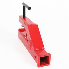 Receiver Hitch 2″ Clamp On Trailer Tractor Bucket Mount Adapter For Deere Bobcat