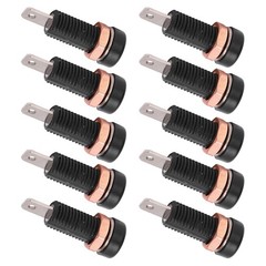 10pcs Banana Jack Socket Durable Connectors For Electronic Instruments
