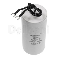 80UF 250VAC Wire Motor Run Capacitor CBB60 50/60HZ HVAC 25/85/21 45X95mm 80MFD