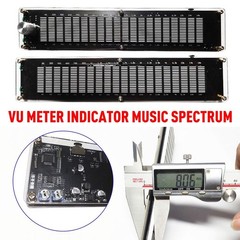 USB Powered Audio Level Visualizer with 20 Segments and 15 Levels for DSP Use