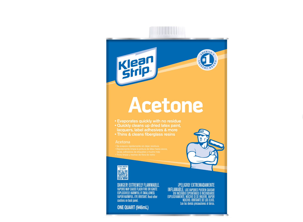 Klean Strip Acetone, Special-purpose Thinner 1 Quart
