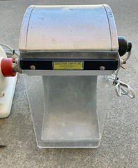Handler Red Wing Lathe 26A with Splash Hood, Lathe Chucks, & Felt Wheels