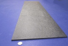 Black ABS Sheet 3/16″ (.187″) X 12″ X 48″ Haircell Textured One Side