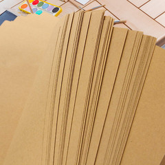 120 Sheets Kraft Paper Letter Sized (8.5X11 Inches) 120 GSM (45LB) Brown Station