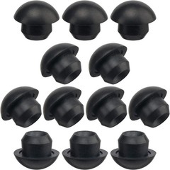 High-Quality 8mm Black Rubber Jack Plugs for Suited Oil Reservoir Protection