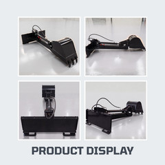 New TYPHON STOMP Backhoe Digger Attachment for Mini Skid Steer Excavation