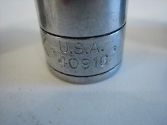 3 S-K Wayne 1/4 Inch Drive Six Point Sockets 11mm 1/2 And 7/16