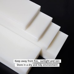 HDPE Block White PE Polyethylene Rectangular Solid Plastic Tapping Block High…