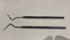 Dental Surgical Elevator #2 and #3 Heidbrink Root Tip Picks Pair USA