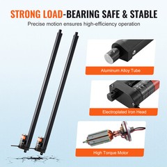VEVOR 2PCS 12V Linear Actuator Kit 30 Inch 0.35″/s 220lbs/1000N IP54 Protection