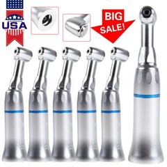 Dental Push Button Low Speed Contra Angle Handpiece Fit NSK E-type Motor YAD