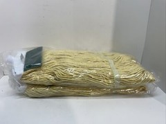 Yellow Mop Heads Grease Beater With Green Scrubber 2 Pack