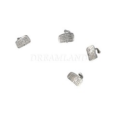 200pcs/50Sets Dental Buccal Tube Bondable Non-Convertible Roth 022 Monoblock KW