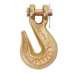 10 Pack Clevis Grab Hook G70 3/8” Chain Hook 26000LBS For Truck Trailer Rigging