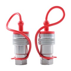 2 Sets 1/2″ Ag Hydraulic Quick Connect Couplers Couplings Ball Pioneer Style