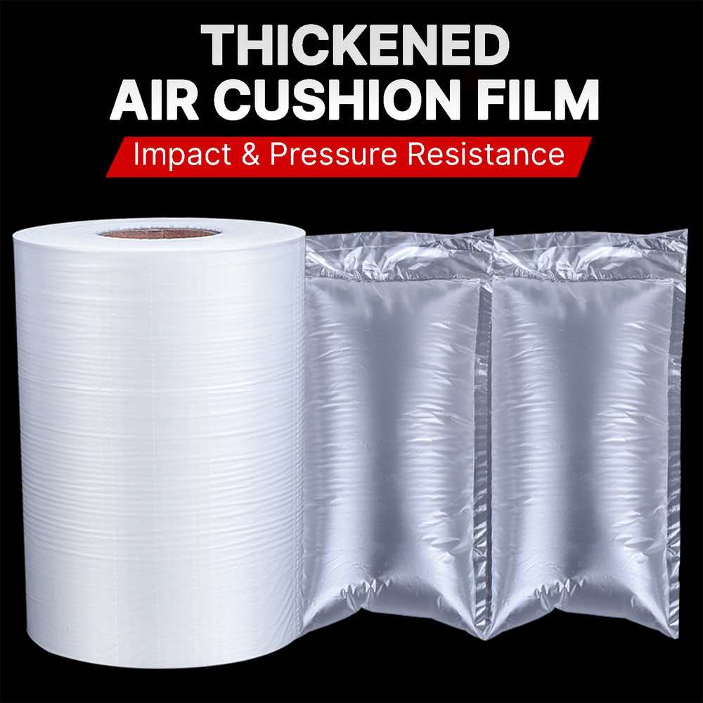 1968 ft x 4″ x 8″ Air Pillow Film Air Cushion Machine Film Roll for Packaging