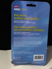 STAPLES EASY BUTTON THAT WAS TALKING OFFICE GIFT COLLECTOR ITEM ENGLISH RED A6