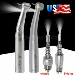 Dental Fiber Optic High Speed Turbine Handpiece / LED Coupler 4Hole/6Hole YG4/Y6