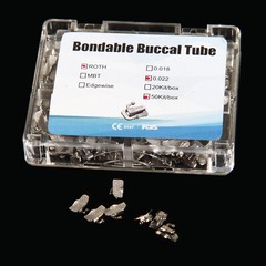 5o set/box Dental Orthodontic Bondable Buccal Tube Roth 022 1st molar CE&FDA