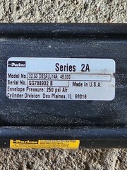 PARKER CYLINDER SERIES 2A 02.50 DB2ALU14A 48.000 NEW 0250DB2ALU14A48000