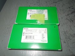 Set of 2 Schneider 60112 Multi 9 C60 C Curve 2A 1p 240VAC 60VDC Din Rail Breaker