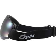 3 Pair Birdz Thrush Frameless Skydiving Riding Goggles Clear Smoke Yellow Lenses