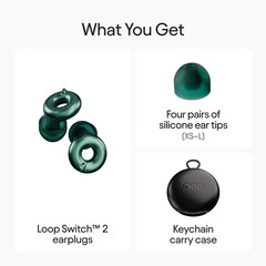 Official Loop Switch 2 Adjustable Ear Plugs 3 Relief Modes for Ultimate Control