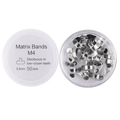 50Pcs Dental Matrix Bands Palodent V3 Style Sectional Contoured Matrices 16 Size