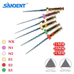 Dental Endo X-Pro NITI Gold Taper Files Endodontic Rotary NX-E3 File 21/25/31mm