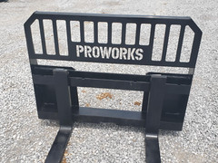 Skid Steer 48″ Pallet Forks 5500 Pound Rating Fits Bobcat Quick Attach-Free Ship