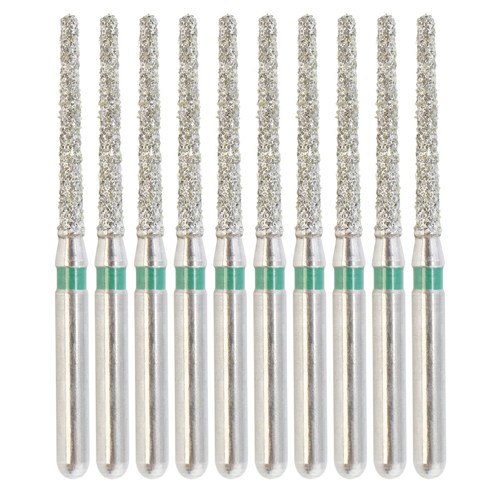 Multi-Use Dental Diamonds Round End Taper FG Bur 850/010C Coarse Grit High Speed