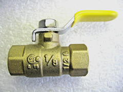 Case of 10) Apollo 1/8″ FNPT Threaded Brass Ball Valves 94-MBV-05 / 600 WOG