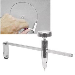Drywall Circle Cutter Adjustable Pivot Point Comfort Grip Plasterboard Saw