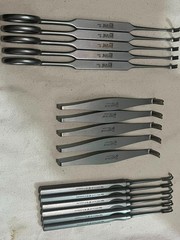 Aesculap Surgical Retractors Lot BT917 BT12 BT97R Stainless Steel Instruments