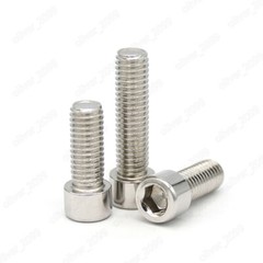 201 Stainless Steel Allen Hex Socket Bolt Cap Head Screw M3 M4 M5 M6 M8 M10 M12