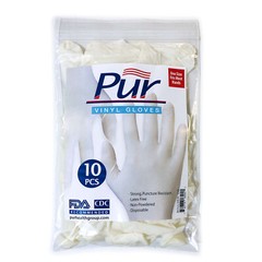 PUR 500 GlovePlus POWDER-Latex-Free Gloves – Box of 250 PAIRS ONE SIZE FIT ALL