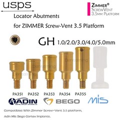US Dental Attachment Locator Abutment for Hiossen/Zimmer/Nobel Biocare/Bego/Mis