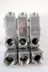Lot of 6 Arlington 935 AnyBODY Conduit Body 2″ Combo EMT / Rigid Metallic