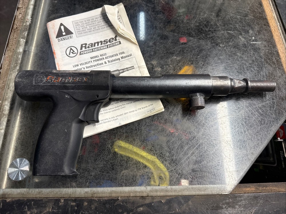 Ramset Powder Actuated Gun RS22 Model RS 22 Ram Set Free Shipping