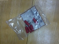 LOT/5 HH SMITH 492 RED PHONE TIP PLUG,NOS