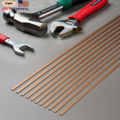 15% Silver Brazing Rods AWS Bcup-5 40 Sticks Silver Solder Phos Copper Brazing A