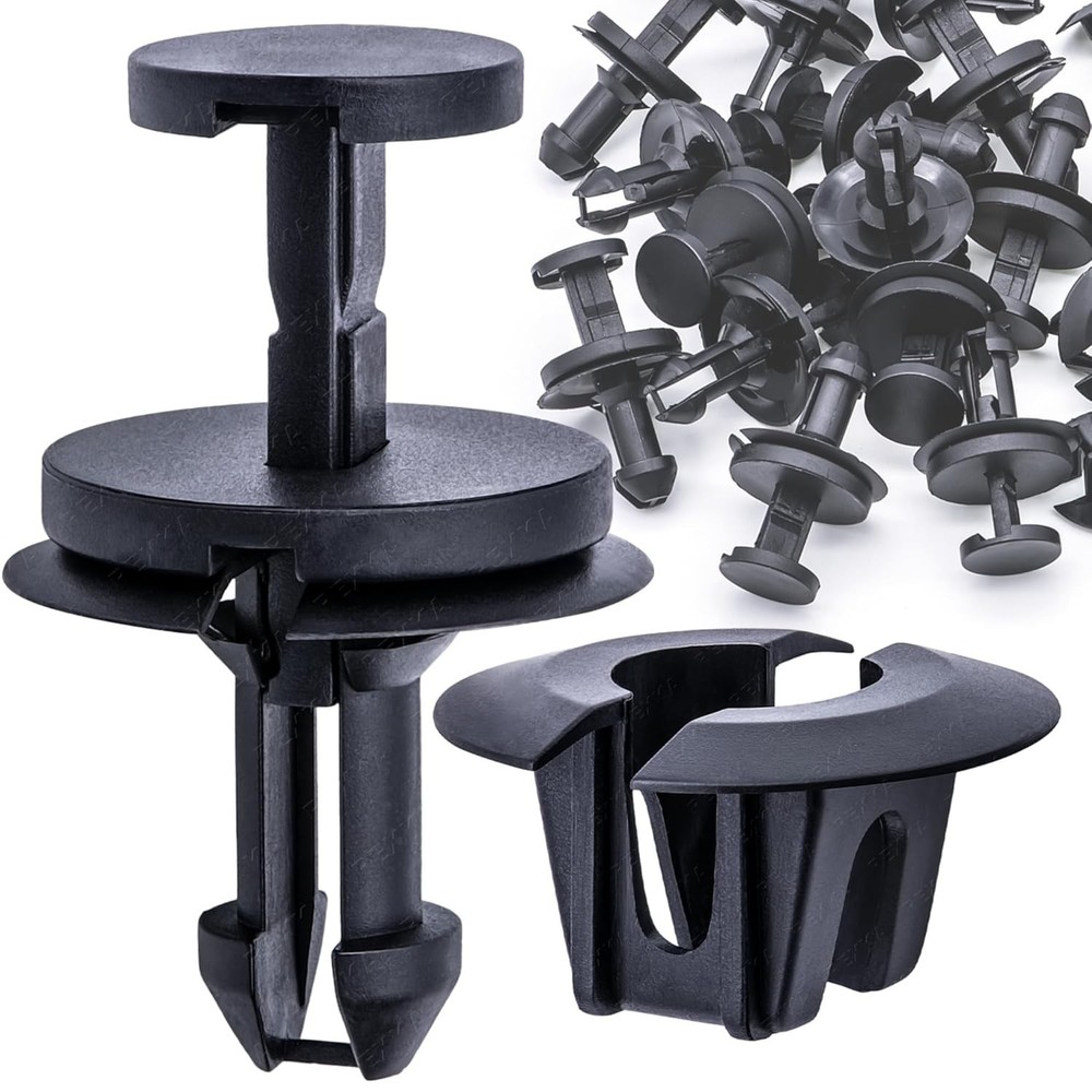 15 Sets Silverado Bumper Clips Front Air Dam Deflector Retainer Clips Nut Gro