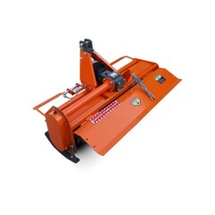 3Pt 42″ Rotary Tiller for Cat 1 Tractor, 540RPM PTO, Replaceable Tines, 5″ Depth