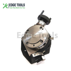 4″ Inch Tilting Rotary Table With 100 mm Self Centering Chuck And Backplate USA