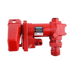 22AMP Fuel Transfer Pump for Gas Diesel Kerosene with Nozzle Kit 12V 15GPM
